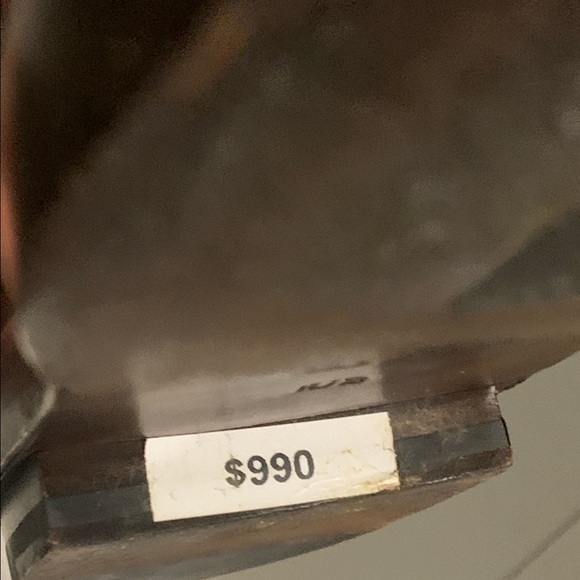 Men’s Brown Gucci Leather Boots 10.5 - Picture 5 of 6